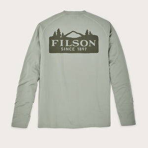 Long sleeve barrier t-shirt by Filson | Desert sage / scenic (Green)