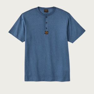 Frontier henley t-shirt by Filson | Light blue (Blue)