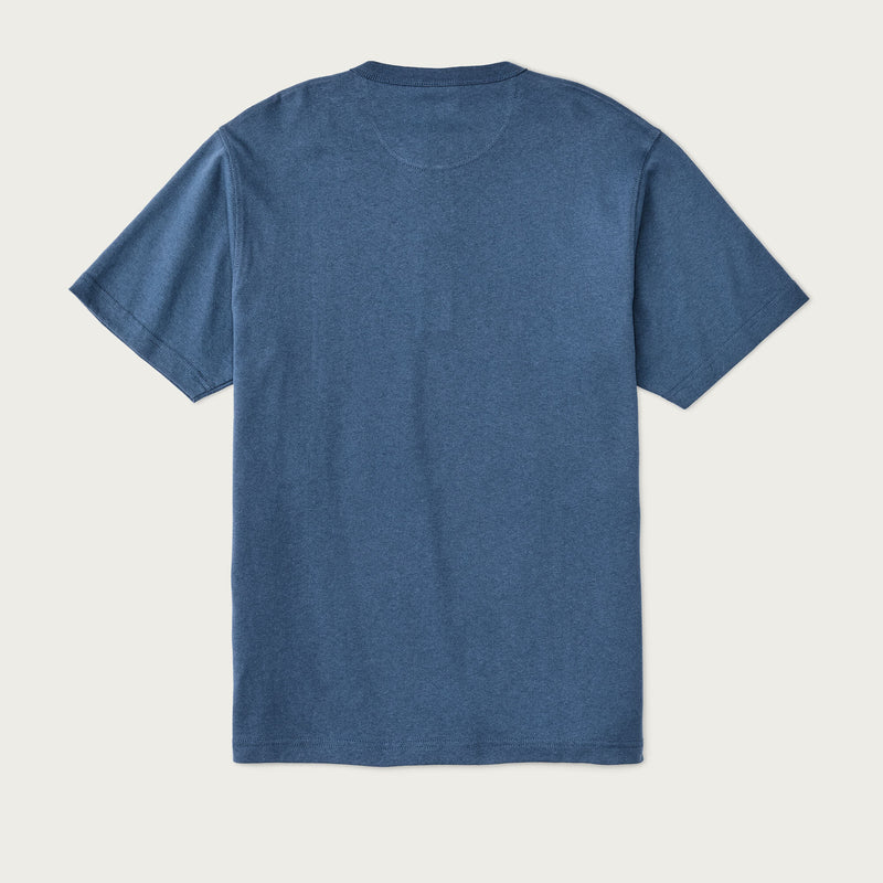 Frontier henley t-shirt by Filson | Light blue (Blue)