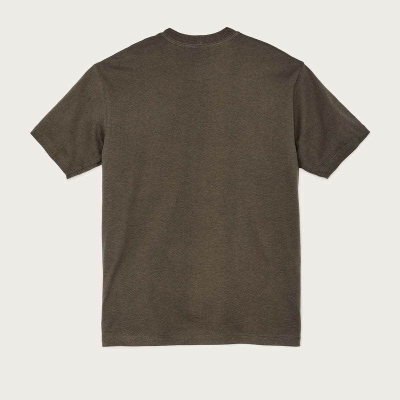 Frontier graphic t-shirt by Filson | Tarmac / vision (Gray)