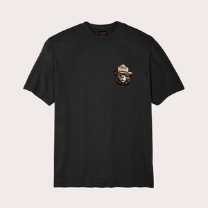 Smokey bear frontier t-shirt by Filson | Faded black / smokey (Black)