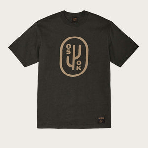 State of kind t-shirt by Filson | Peat black (Gray)