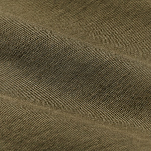 Tee-shirt ras du cou à manches courtes en laine mérinos 210 g par Filson | Dark olive (Green)