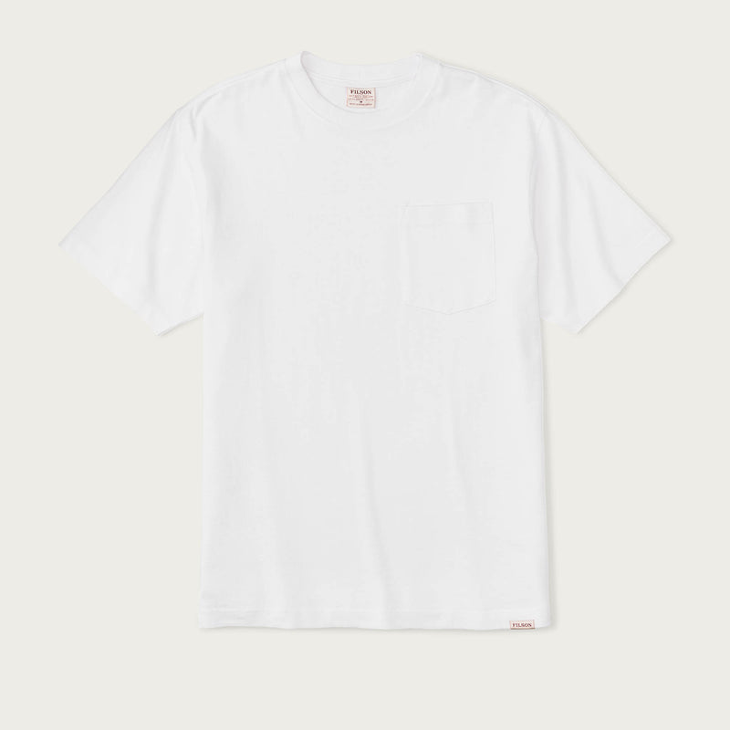 Frontier pocket t-shirt by Filson | Bright white (White)