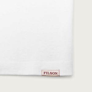 Frontier pocket t-shirt by Filson | Bright white (White)