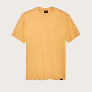 Frontier pocket t-shirt by Filson | Dun yellow (Orange)