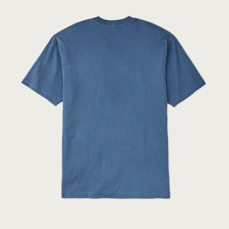 Frontier graphic t-shirt by Filson | Light blue / mountai (Blue)