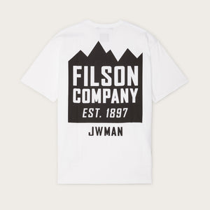 T-shirt graphique filson x junya watanabe by Filson | White / black (White)