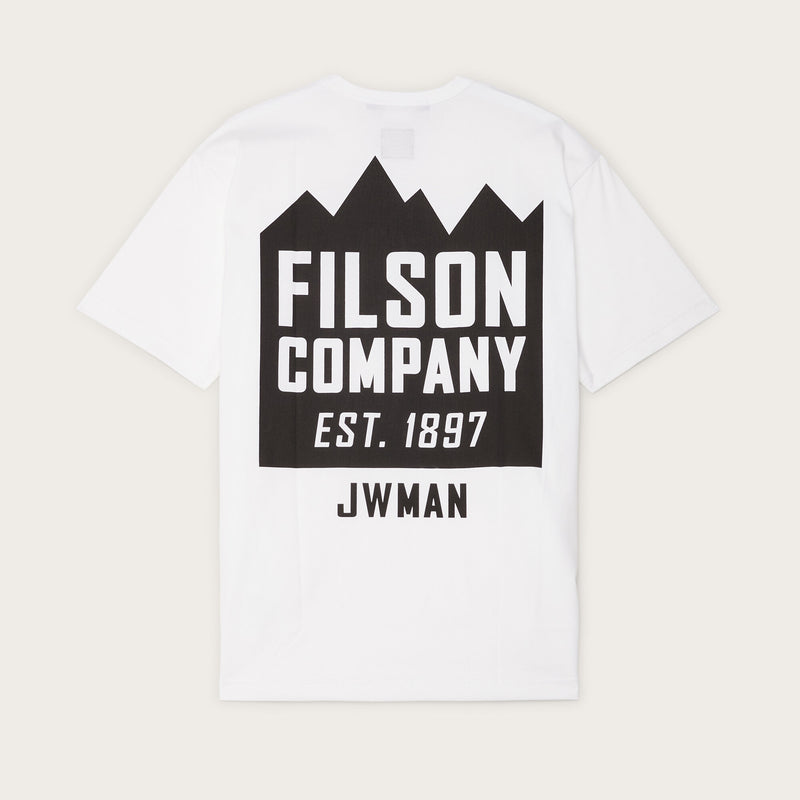 T-shirt graphique filson x junya watanabe by Filson | White / black (White)