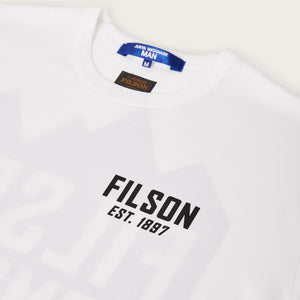 T-shirt graphique filson x junya watanabe by Filson | White / black (White)