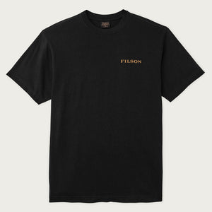 Scenic graphic t-shirt by Filson | Black (Black)