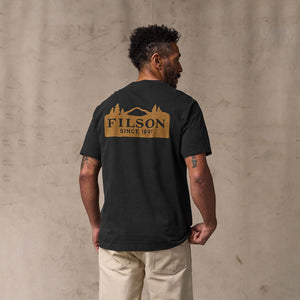 Scenic graphic t-shirt by Filson | Black (Black)