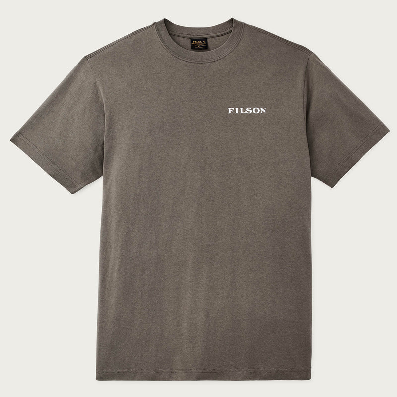 Scenic graphic t-shirt by Filson | Hawk brown (Brown)