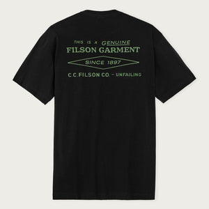 Diamond graphic t-shirt by Filson | Black (Black)