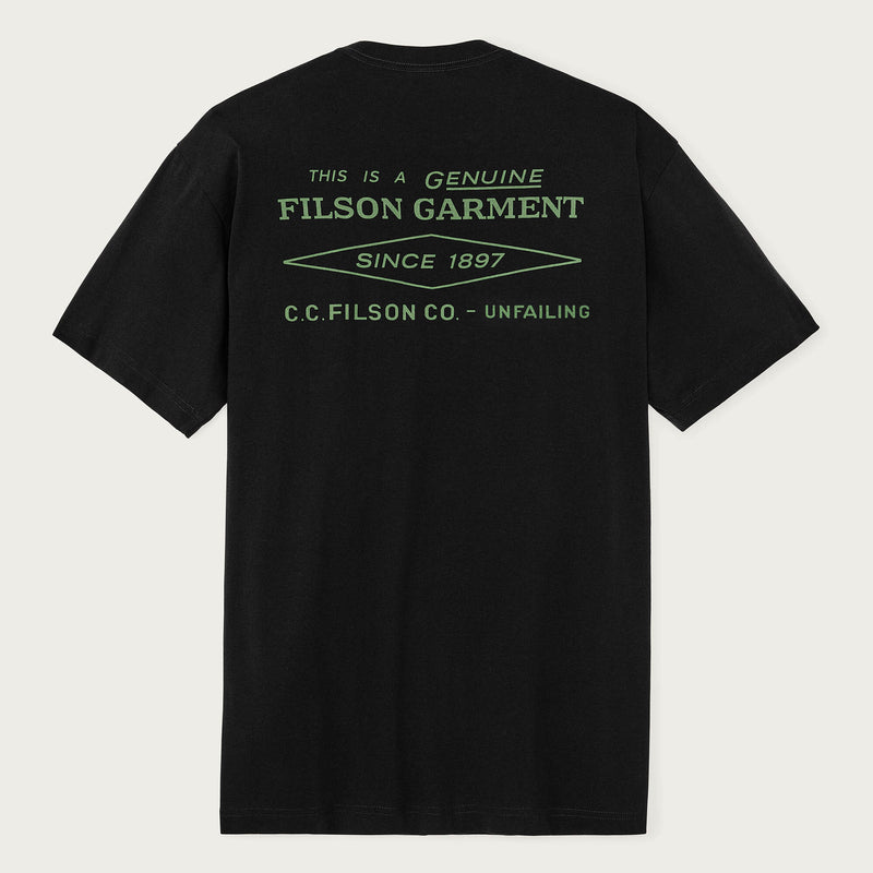 Diamond graphic t-shirt by Filson | Black (Black)