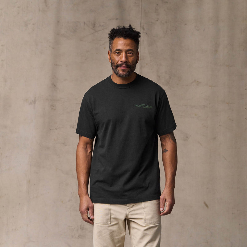 Diamond graphic t-shirt by Filson | Black (Black)