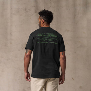 Diamond graphic t-shirt by Filson | Black (Black)