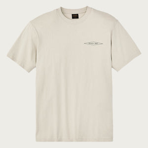 Diamond graphic t-shirt by Filson | Gray sky (Beige)
