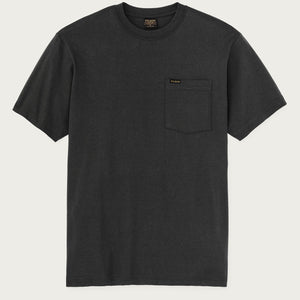 Outfitter pocket t-shirt by Filson | Faded black (Black)