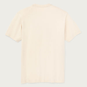 Outfitter pocket t-shirt by Filson | Natural (White)