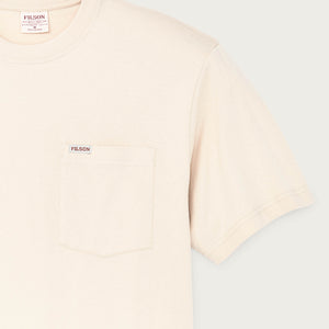 Outfitter pocket t-shirt by Filson | Natural (White)