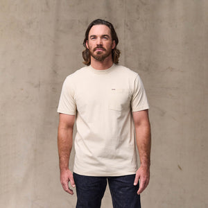 Outfitter pocket t-shirt by Filson | Natural (White)