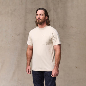 Outfitter pocket t-shirt by Filson | Natural (White)
