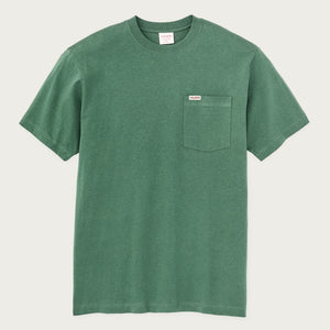 Outfitter pocket t-shirt by Filson | Olive green (Green)