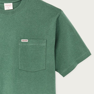 Outfitter pocket t-shirt by Filson | Olive green (Green)