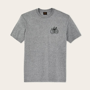 Union graphic t-shirt by Filson | Dark gray heather (Gray)