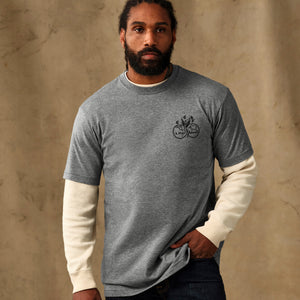 Union graphic t-shirt by Filson | Dark gray heather (Gray)