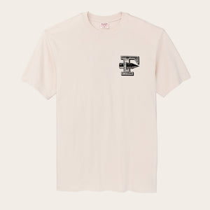 Axe graphic t-shirt by Filson | Natural (White)