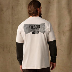 Axe graphic t-shirt by Filson | Natural (White)