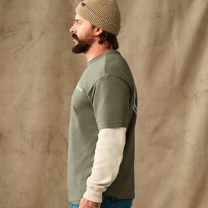 Buck graphic t-shirt by Filson | Shale (Green)