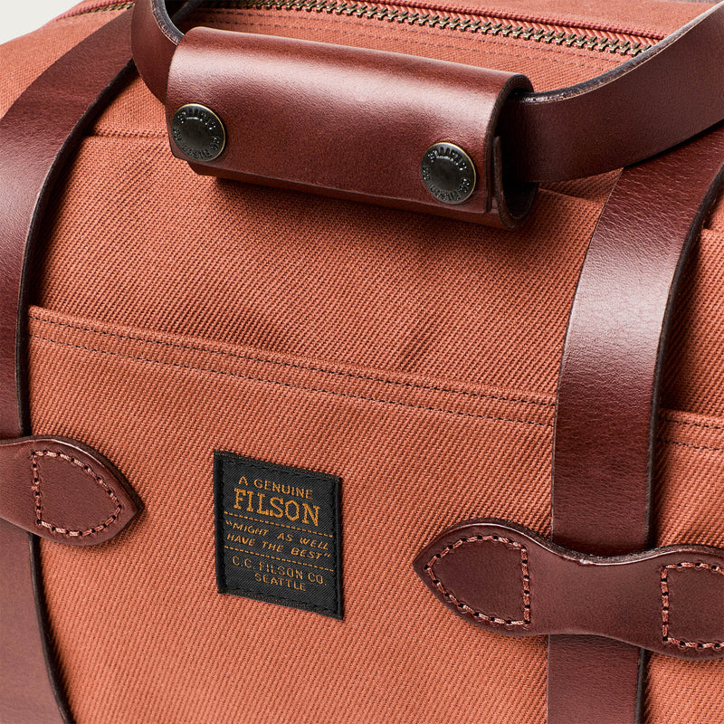 Xs compact duffle bag by Filson | Light rust (Red)