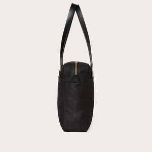 Small zipper tote bag by Filson | Black (Black)