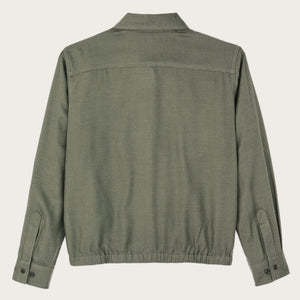 Chemise femme ourlet froncé par Filson | Olive (Green)