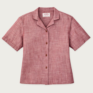 Women's camp shirt by Filson | Red rock (Red)