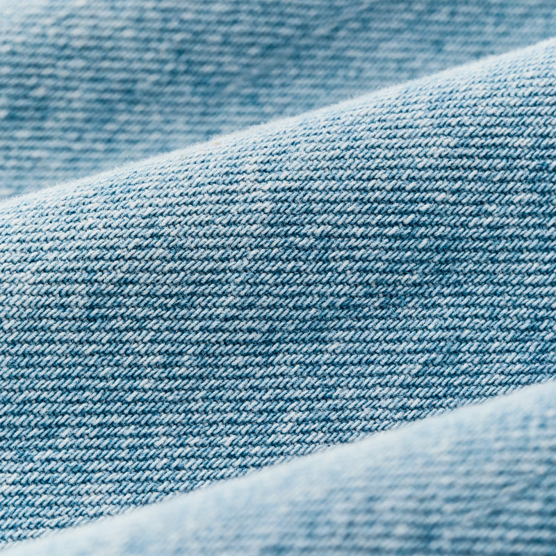 Women's embroidered denim shirt by Filson | Pale indigo (Blue)