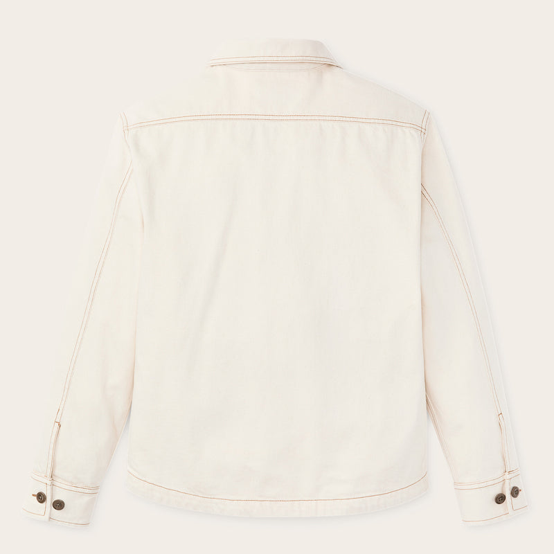 Women's denim shirt by Filson | Natural seed (White)