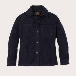 Women's wool overshirt by Filson | Navy (Blue)