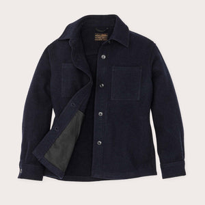 Women's wool overshirt by Filson | Navy (Blue)