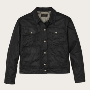 Women's short lined cruiser jacket by Filson | Black (Black)