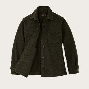 Women's seattle wool jac-shirt by Filson | Forest green (Green)