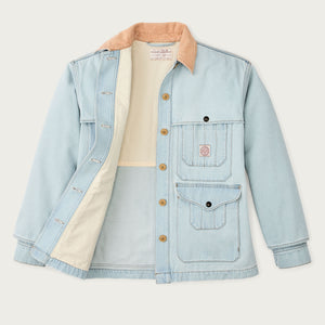 Women's 9-oz. denim cruiser by Filson | Sun bleach (Blue)