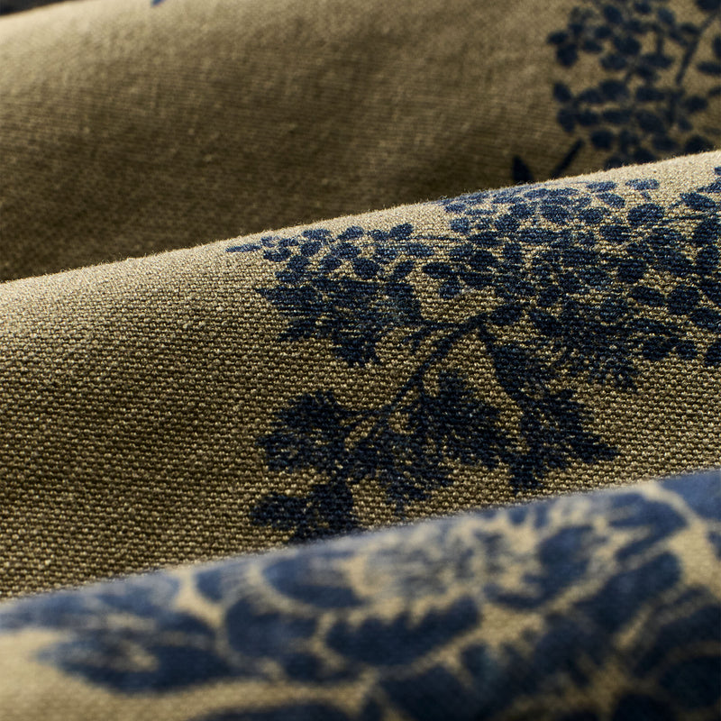 Women's canvas barn coat by Filson | Olive / floral print (Green)