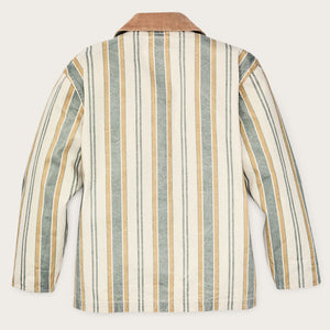 Women's canvas barn coat by Filson | Natural / yellow (Beige)