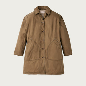 Women's ranger raincoat by Filson | Dark beige (Beige)