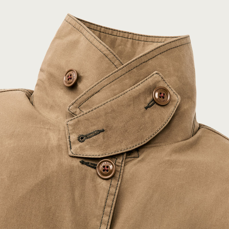 Women's ranger raincoat by Filson | Dark beige (Beige)