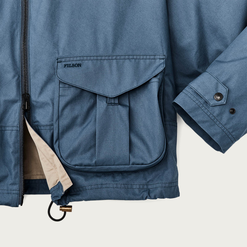 Women's aviator cloth short work jacket by Filson | Flag blue (Blue)